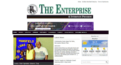 Desktop Screenshot of mansfieldenterprise.com