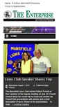 Mobile Screenshot of mansfieldenterprise.com